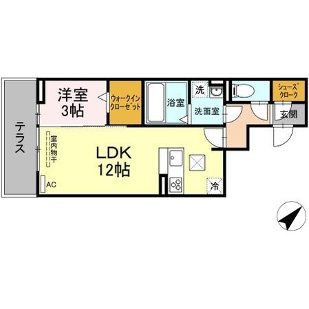 シオン佐古前の物件間取画像